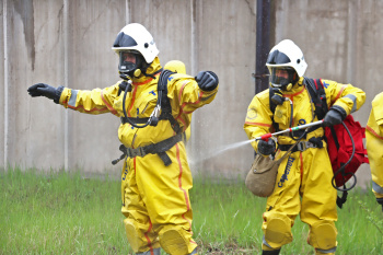 На «Амурстали» провели тренировку по ликвидации ЧС