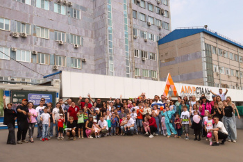 1 июня на «Амурстали» для детей сотрудников по традиции устроили праздник.